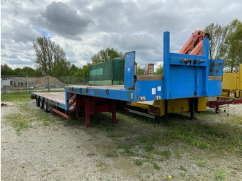 Low loader semi-trailer