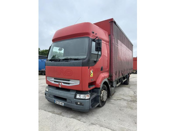 Curtainsider truck RENAULT Premium