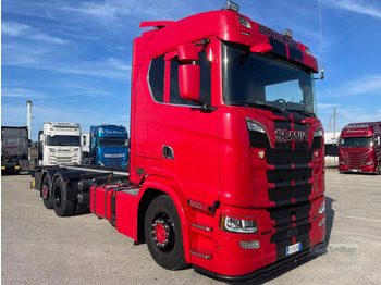 Container transporter/ Swap body truck SCANIA S 500