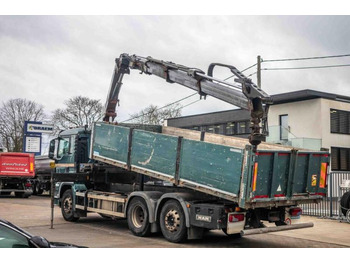 Tipper, Crane truck MAN TGS 26.440 BL + HMF 1520: picture 4