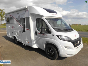 Semi-integrated motorhome