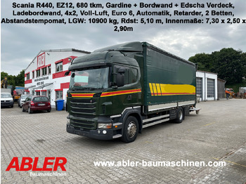 Curtainsider truck SCANIA R 440