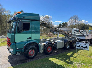 Skip loader truck MERCEDES-BENZ Arocs 3251