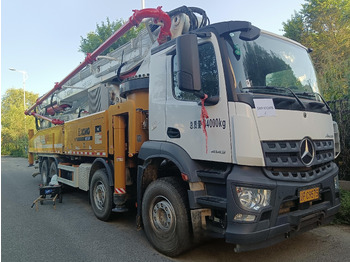 Concrete pump truck XCMG Official Second Hand HB58V Hydraulic Truck Concrete Pump 58m Truck Mount Concrete Ppumps Price: picture 3