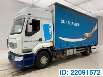 Curtainsider truck RENAULT Premium 450