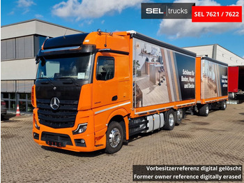 Curtainsider truck MERCEDES-BENZ Actros 2548