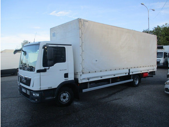 Curtainsider truck MAN TGL 12.220