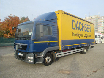 Curtainsider truck MAN TGL 12.250