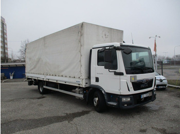 Curtainsider truck MAN TGL 12.250