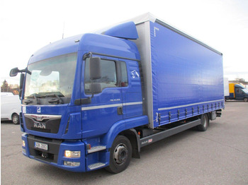 Curtainsider truck MAN TGL 12.250