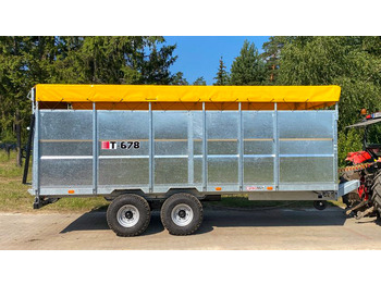 New Livestock trailer Cynkomet Viehanhänger / Livestock trailer / Remorque bétaillère / Rimorchio per bestiame / Rimorchio per bestiame /Прицеп для перевозки животных / Przyczepa do przewozu zwierząt: picture 2