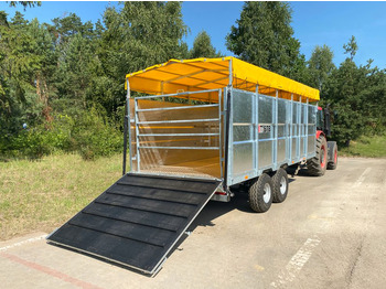 New Livestock trailer Cynkomet Viehanhänger / Livestock trailer / Remorque bétaillère / Rimorchio per bestiame / Rimorchio per bestiame /Прицеп для перевозки животных / Przyczepa do przewozu zwierząt: picture 3