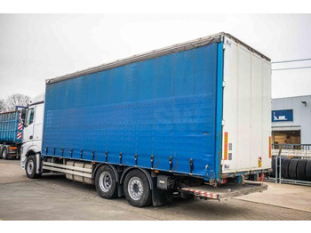 Curtainsider truck Mercedes ACTROS 2548-6X2+E6+VOITH-(+remorque: +5.000 € ): picture 4