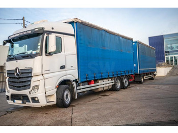 Curtainsider truck MERCEDES-BENZ Actros 2548