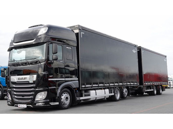 Curtainsider truck DAF XF 480