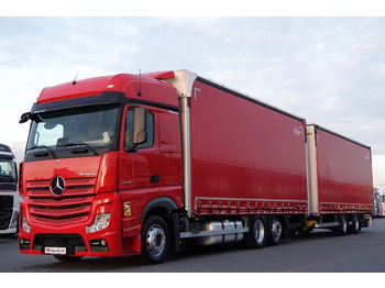 Curtainsider truck MERCEDES-BENZ Actros 2548