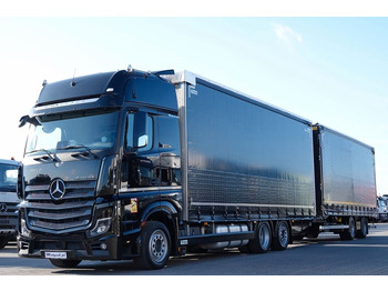 Curtainsider truck MERCEDES-BENZ Actros 2551