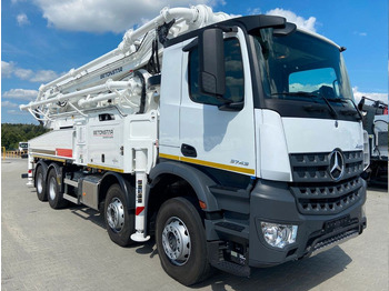 Concrete pump truck MERCEDES-BENZ Arocs 3743