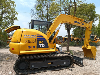 Crawler excavator KOMATSU PC70