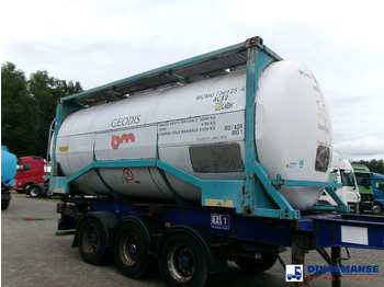 Tank semi-trailer BSLT Chemical tank container inox L4BH / 20 ft / 30 m3 / IMO 1: picture 2