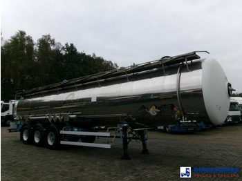 Tank semi-trailer Magyar Chemical tank inox L4BH 33.5 m3 / 3 comp: picture 2