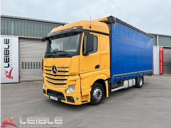 Curtainsider truck Mercedes-Benz Actros 1842 H&W Festaufbau*Jumbo*: picture 3