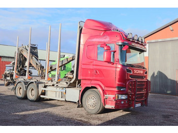 Logging truck SCANIA R 580