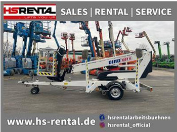 Trailer mounted boom lift