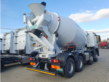 New Concrete mixer truck MERCEDES-BENZ Arocs 3740 8x4 Betonmischer IMER ORU LT105 H 10m: picture 3