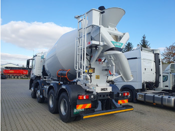 New Concrete mixer truck MERCEDES-BENZ Arocs 3740 8x4 Betonmischer IMER ORU LT105 H 10m: picture 4