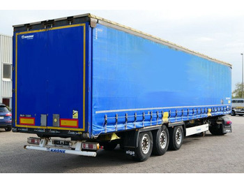 New Curtainsider semi-trailer Krone SD, Edscha, SAF, Multi-Lock-Rahmen, Luftfederung: picture 2