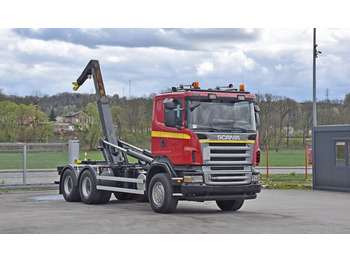 Hook lift truck SCANIA R 420