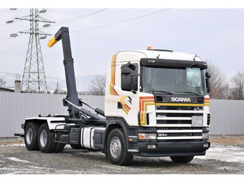 Hook lift truck SCANIA R124