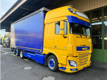 Curtainsider truck DAF XF 510