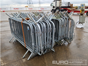 Construction equipment Bundle of Metal Pedestrian Safety Barriers (2 of): picture 5