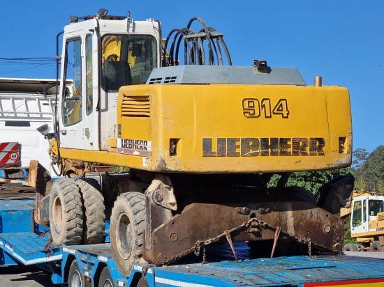 Wheel excavator LIEBHERR 914 LITRONIC (PIEZAS / DESGUACE): picture 8