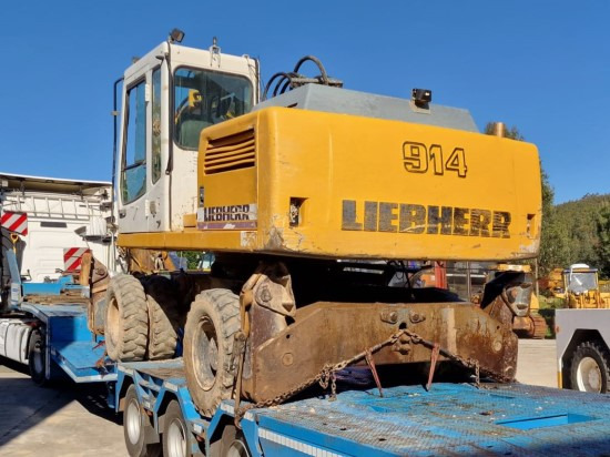 Wheel excavator LIEBHERR 914 LITRONIC (PIEZAS / DESGUACE): picture 9