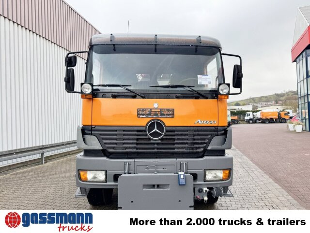 Tipper, Crane truck Mercedes-Benz Atego 1828 AK 4x4, Winterdienstausstattung, Kran: picture 10