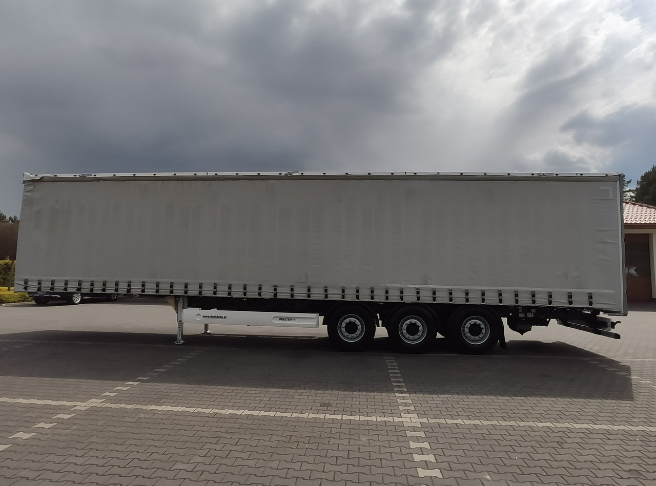 Curtainsider semi-trailer Wielton Standard na osiach SAF LIBNER DO PALET, ZRĄBKI, TROCIN: picture 14