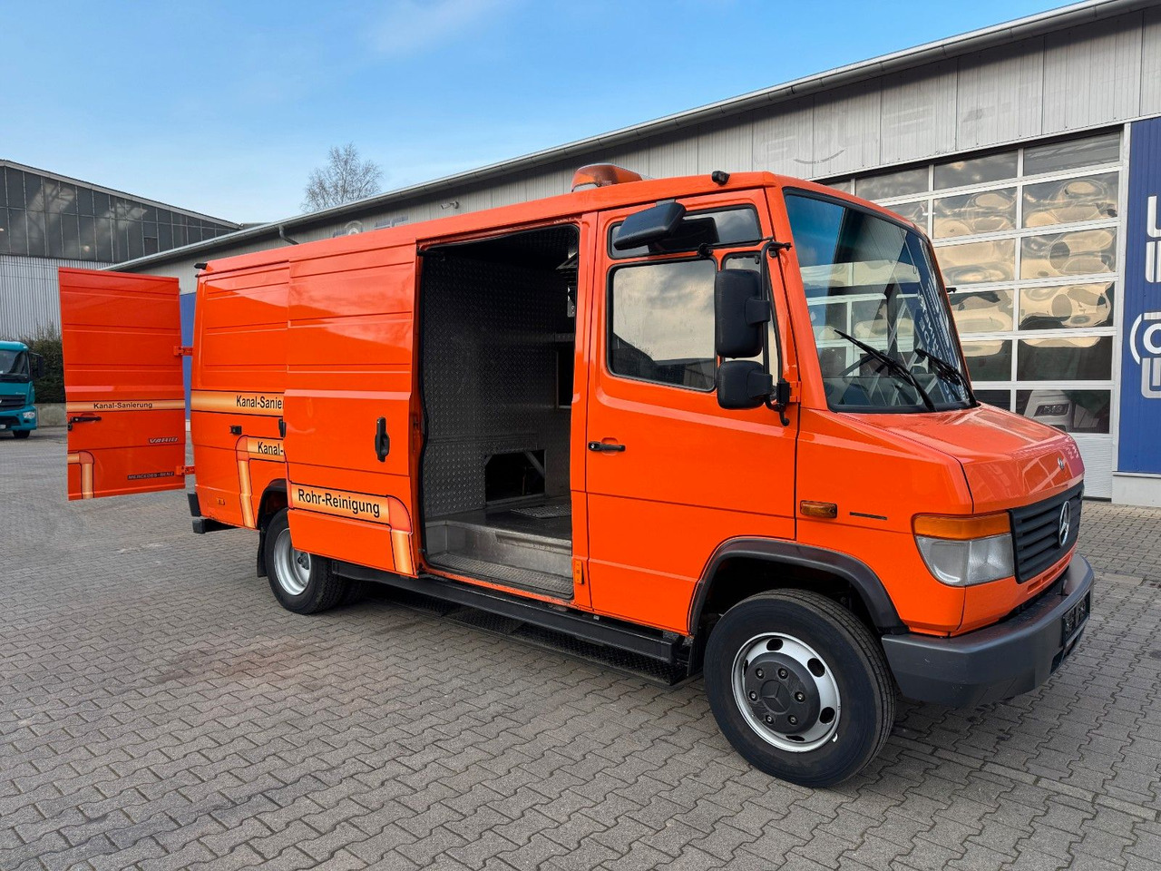 New Vacuum truck Mercedes-Benz Vario 818D Kanalreiniger Rockstroh Drain Jet 100: picture 19