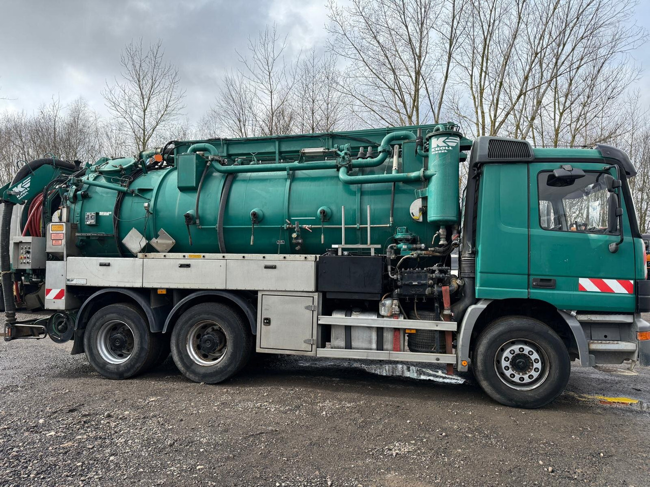 Truck Mercedes-Benz Actros 2640 6x4 Actros 2640 6x4, Kroll Saug-/Spülwagen ca. 14,5m³, Funk: picture 9