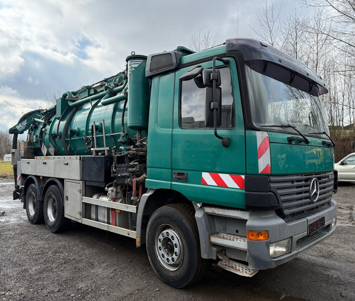 Truck Mercedes-Benz Actros 2640 6x4 Actros 2640 6x4, Kroll Saug-/Spülwagen ca. 14,5m³, Funk: picture 8