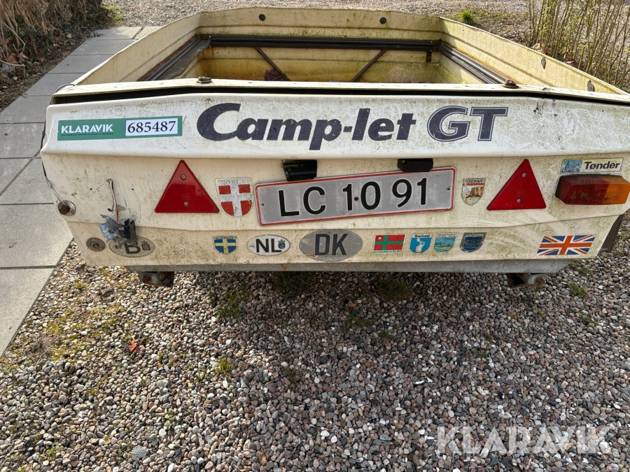 Car trailer Anhængere til personbiler Camp let GT: picture 12