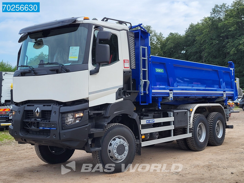 New Tipper Renault K 430 6X6 6x6 13m3 Big-Axle 3-Seiten Euro 6: picture 12