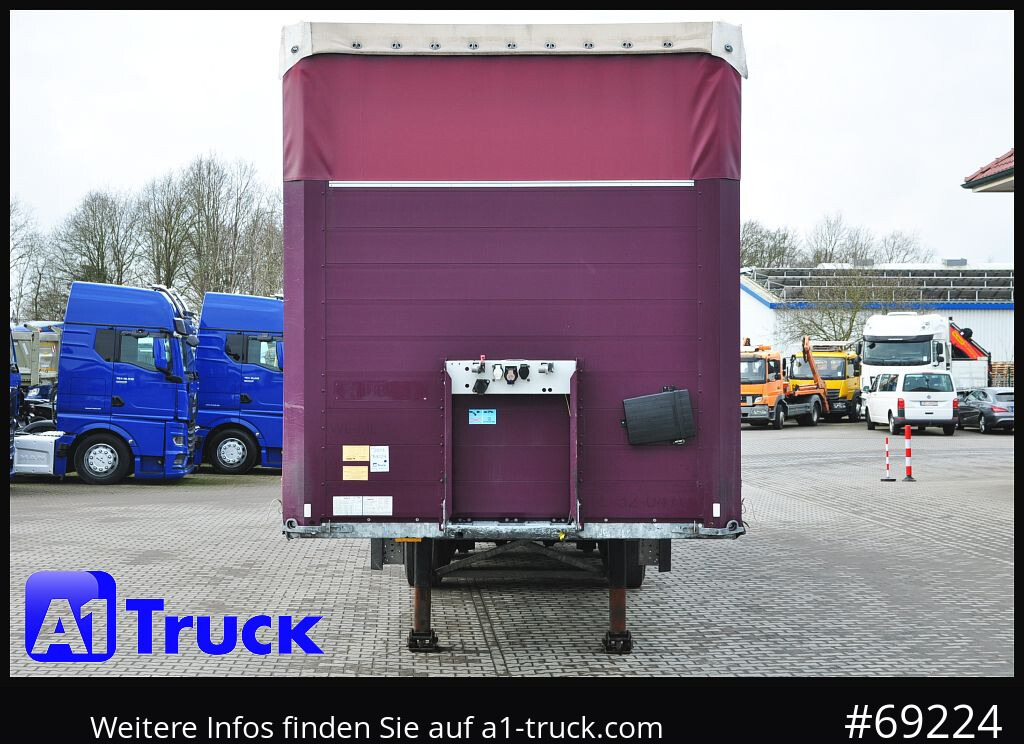 Curtainsider semi-trailer SCHMITZ S01, Code XL, verzinkt, VDI 2700, original 23.265km: picture 15