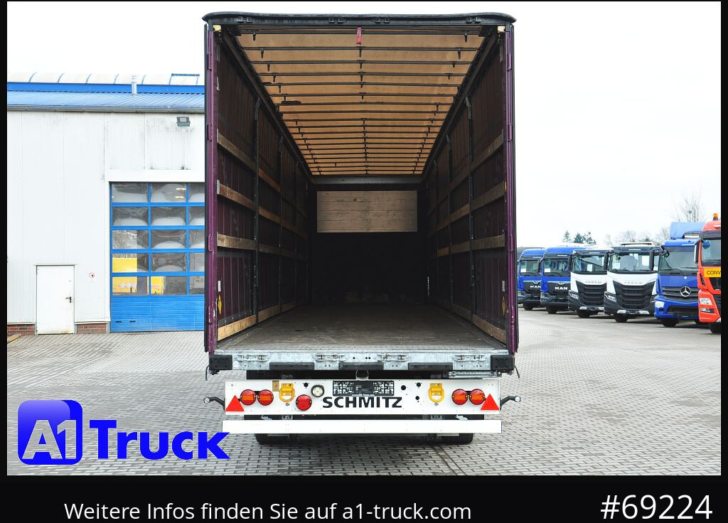 Curtainsider semi-trailer SCHMITZ S01, Code XL, verzinkt, VDI 2700, original 23.265km: picture 7