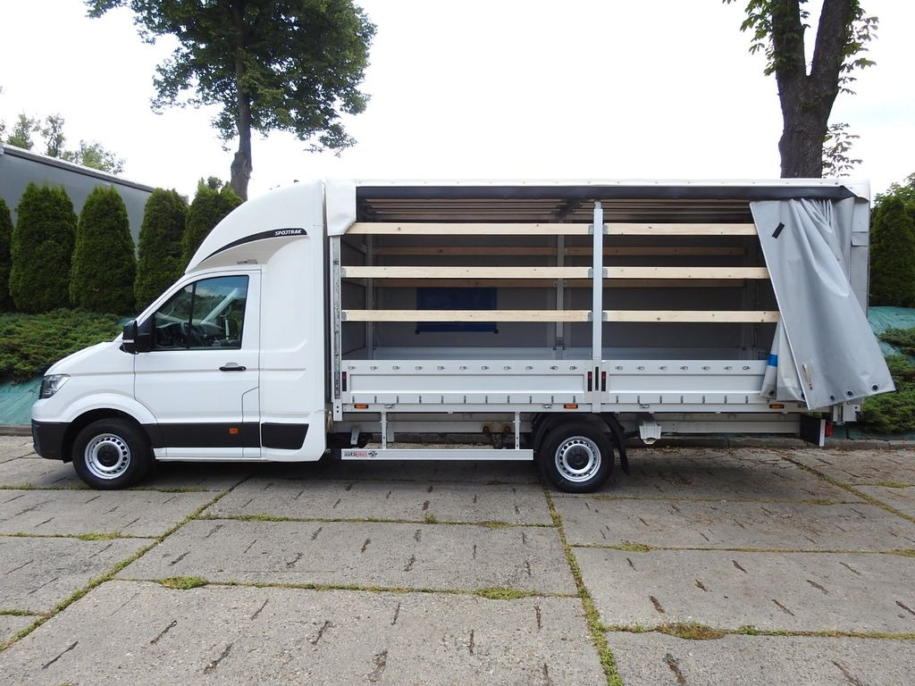 Curtain side van, Combi van Volkswagen CRAFTER PRITSCHE PLANE 10 PALETTEN TEMPOMAT A/C: picture 9