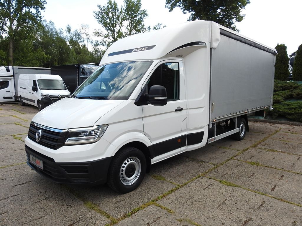 Curtain side van, Combi van Volkswagen CRAFTER PRITSCHE PLANE 10 PALETTEN TEMPOMAT A/C: picture 7