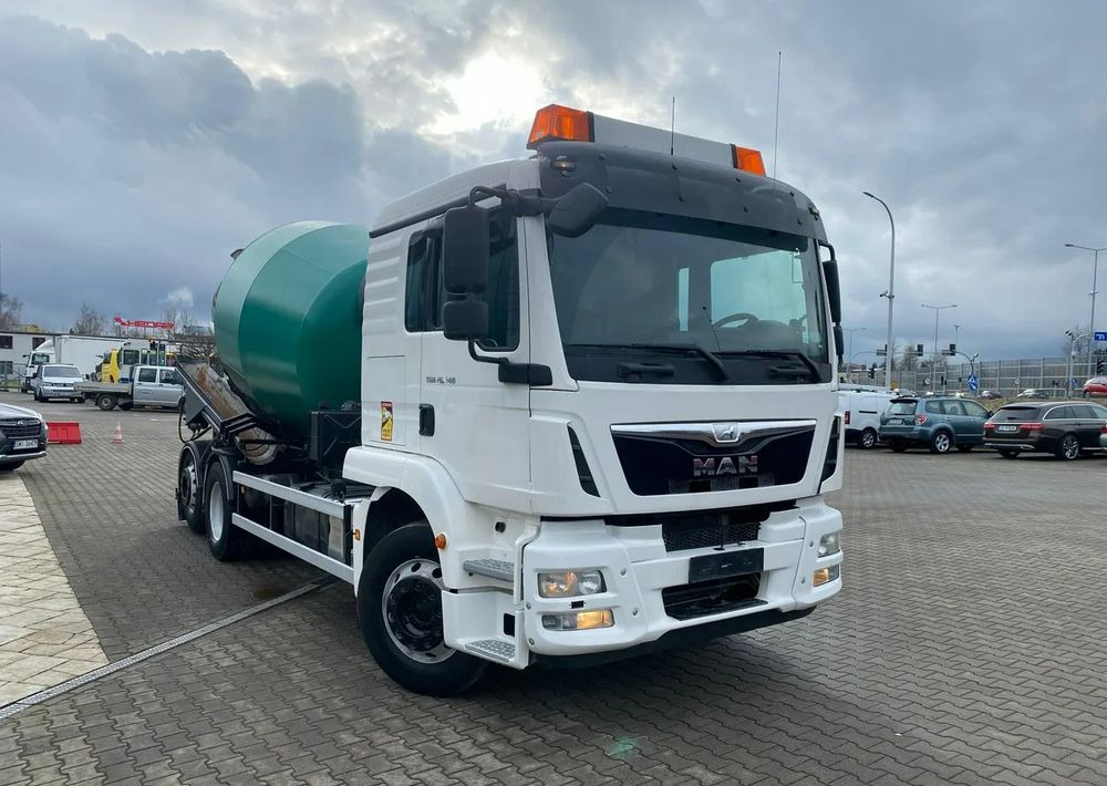 Concrete mixer truck MAN TGM 26.340 / 6X2 / SYPIALKA / EURO6 / 13375L / 1WŁ / TRANSPORT MOZLIWY / PO SERWISIE / BARYVEL: picture 6