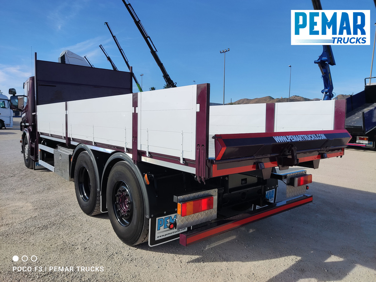 Tipper, Crane truck SCANIA P 380 6X2 GRUA BASCULANTE: picture 11